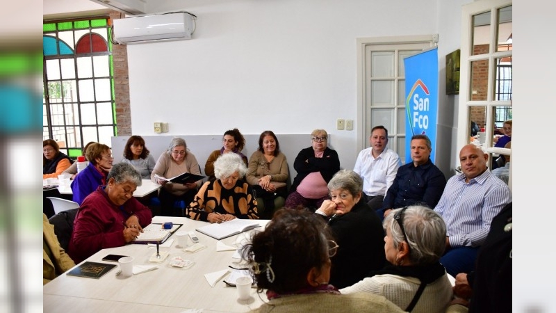 Comenzaron los Talleres Socio Recreativos para Adultos Mayores en San Francisco