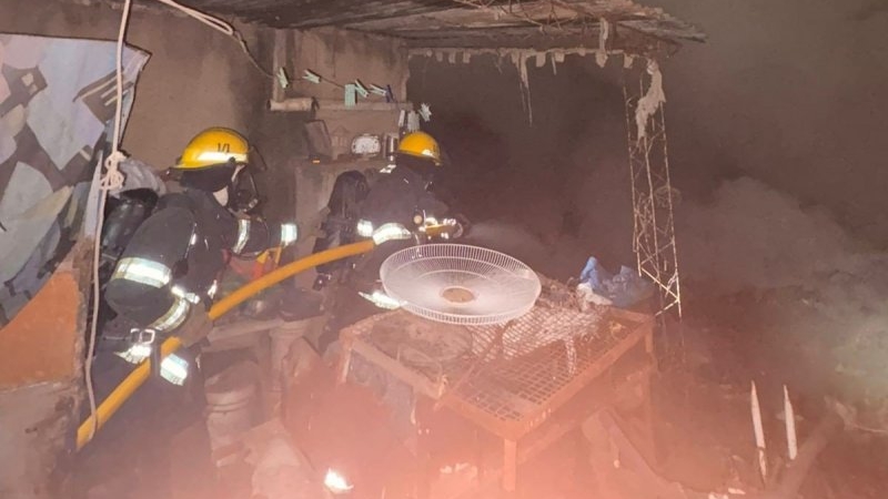 Incendio en una vivienda de San Francisco generó daños materiales