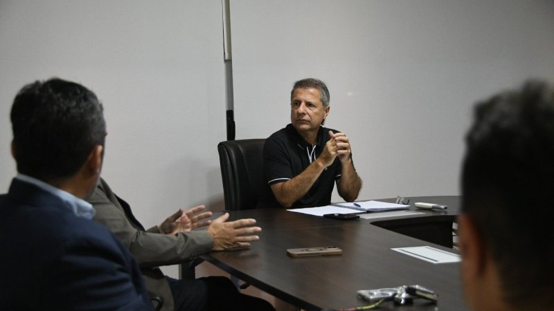 Bernarte recibió a las nuevas autoridades de Cruz Roja Argentina filial San Francisco