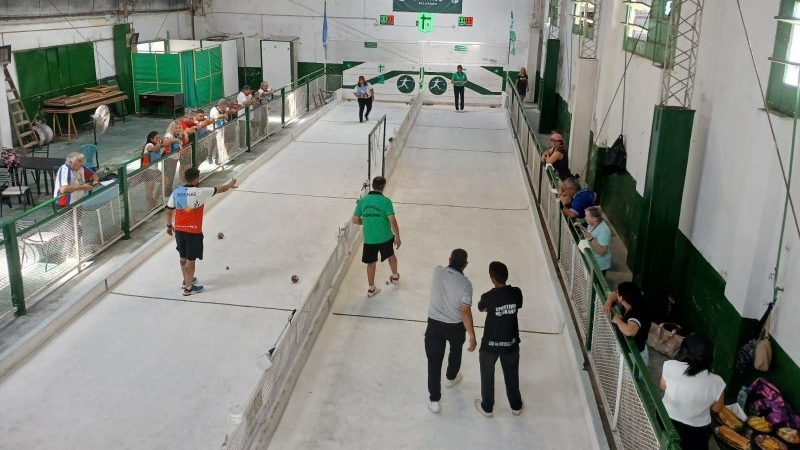 Avanza una obra histórica en Sportivo: el club sumará canchas de bochas de piso sintético