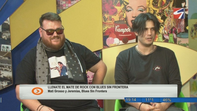  Blues Sin Frontera llegó a “Llenate el Mate de Rock”
