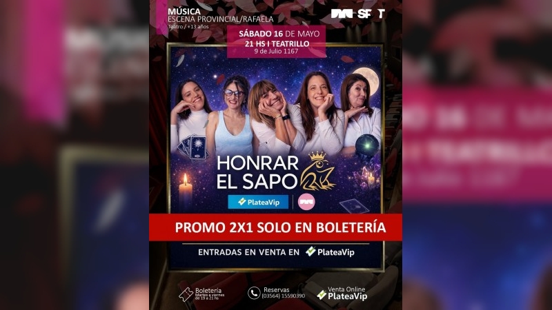 Agenda para todo público en el Teatrillo: Atrevidas, Las Guerreras del K-Pop y Honrar el Sapo