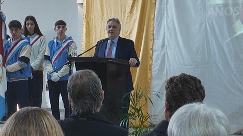 Llaryora visitó San Francisco y anunció nuevas inversiones para fortalecer la educación
