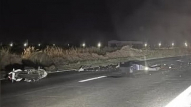 Un motociclista murió tras un fatal siniestro vial sobre Ruta 158