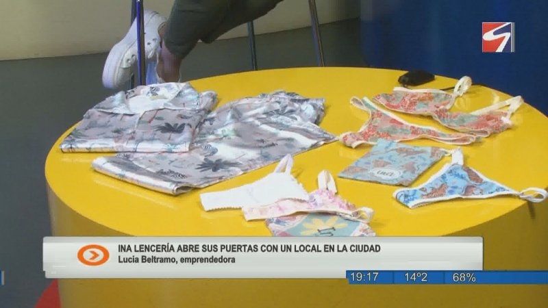 Pijamas y ropa interior en una nueva propuesta local