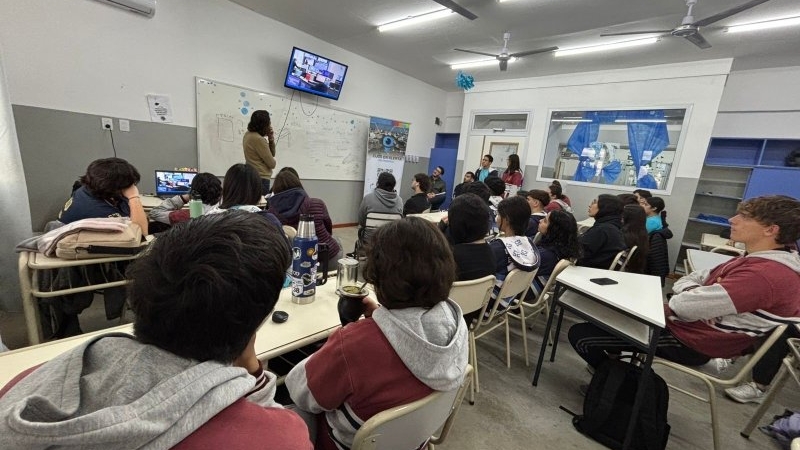Estudiantes de la ProA Técnica participaron de una capacitación sobre el programa “Ojos en Alerta”