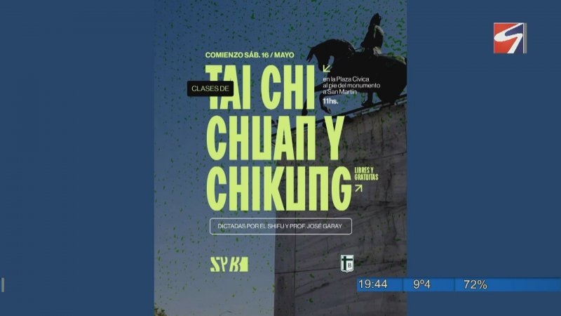 Comenzaron las clases gratuitas de Tai Chi Chuan y Chi Kung en la Plaza Cívica