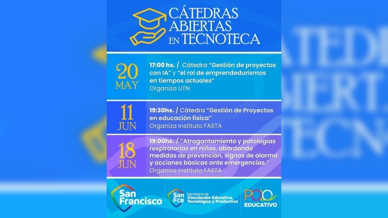 Da inicio el nuevo espacio educativo denominado "Cátedras abiertas en Tecnoteca"