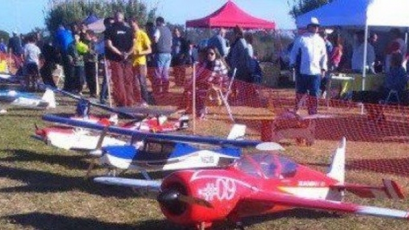 Suardi es sede del 14° Encuentro de Aeromodelismo con pilotos de todo el país