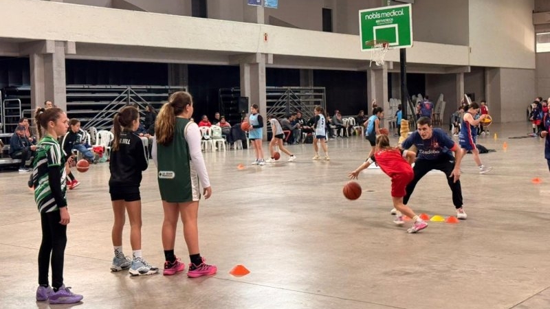 Se desarrolló el cuarto Campus U11 de detección y desarrollo de la Federación Cordobesa de Básquet