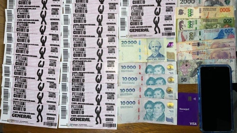 Festival del Cuarteto: múltiples detenidos y secuestro de armas en Jesús María