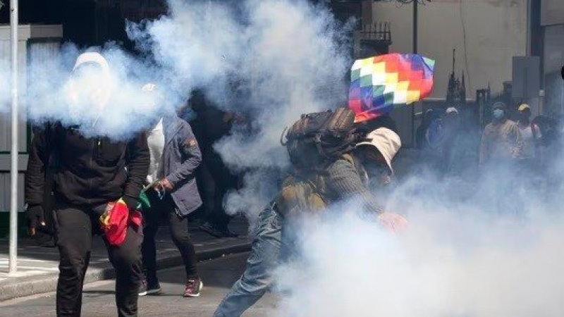 Bolivia: el Congreso autorizó la intervención de las Fuerzas Armadas en las protestas
