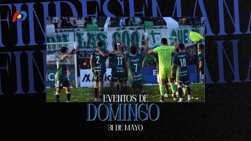¿Qué actividades tendrán lugar en la ciudad este domingo 31 de mayo?