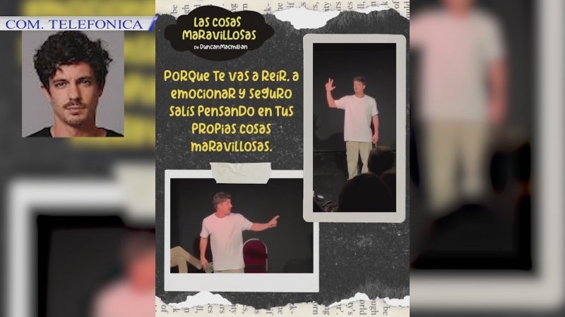 Facundo Gambandé llega a San Francisco con la emotiva obra “Las Cosas Maravillosas”