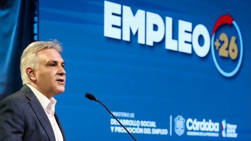 Empleo +26: Córdoba pone en marcha 10.000 oportunidades laborales y fortalece su apuesta al trabajo