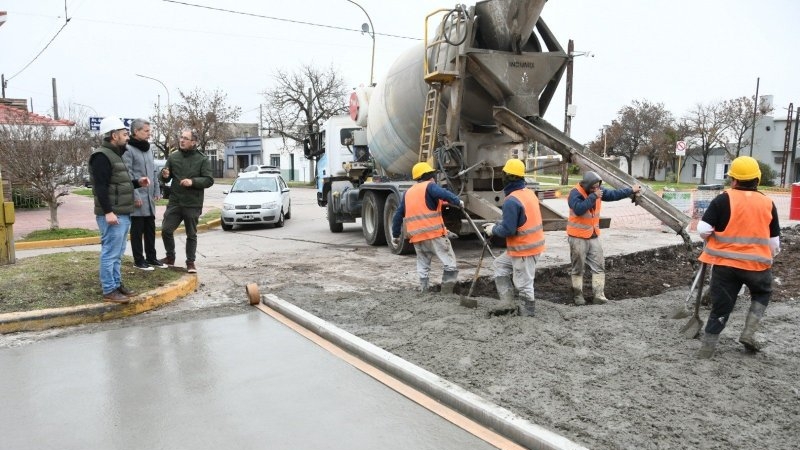 El Plan integral de arreglo de calles avanza en un nuevo tramo de Av. del Libertador Norte