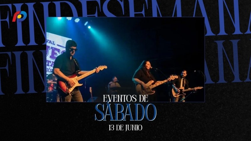 ¿Qué actividades tendrán lugar en la ciudad este sábado 13 de junio?