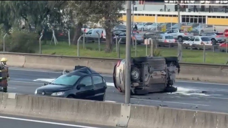 Murió una nena de seis años: choque fatal en Panamericana altura General Pacheco