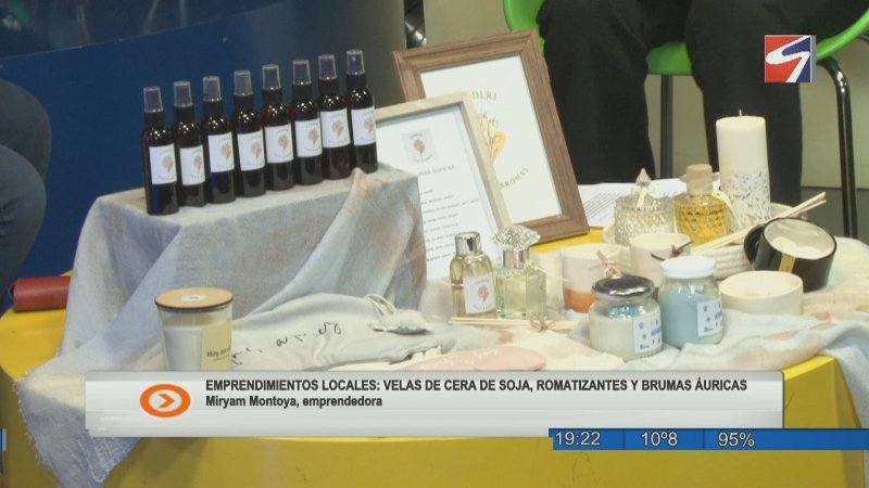 Velas, aromatizantes y productos para conectar con los sentidos