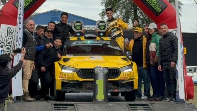 El Rally Cordobés pasó por San Francisco con grandes emociones y campeones en cada categoría